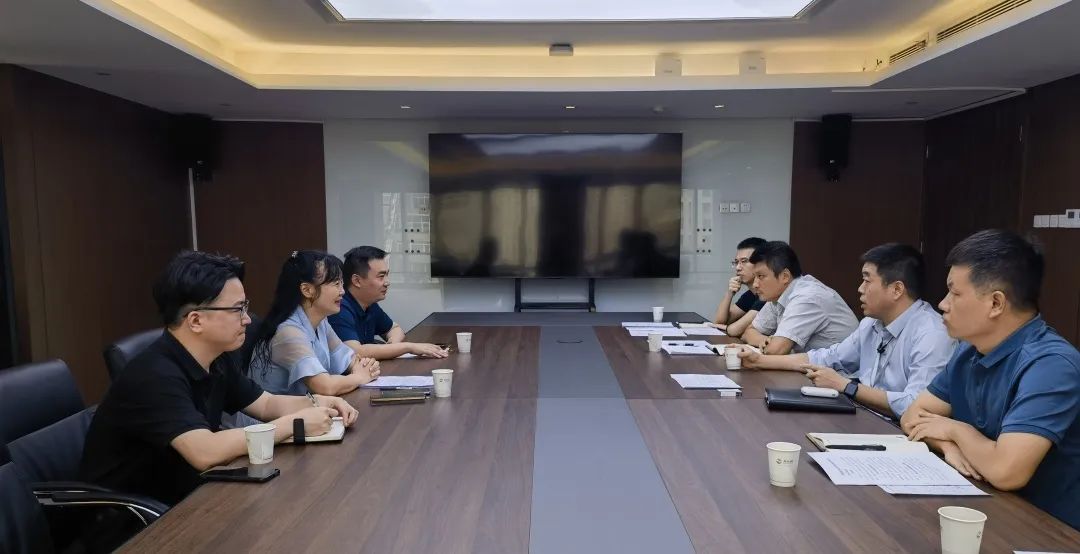 公司與經(jīng)開渭北發(fā)展集團(tuán)、渭北建設(shè)集團(tuán)座談交流