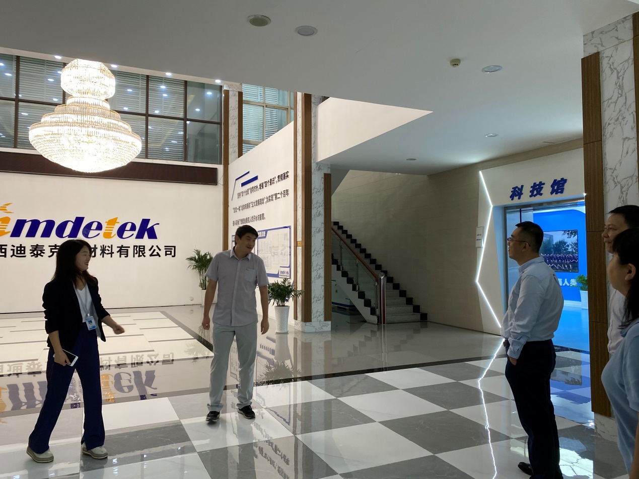公司赴西北工業(yè)技術研究院及其下屬優(yōu)質(zhì)企業(yè)考察調(diào)研